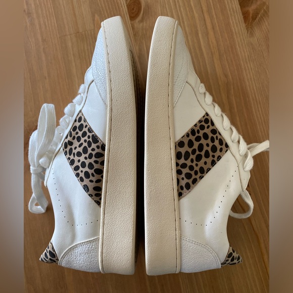 White Raven Leopard Shoes 7.5 - Picture 8 of 15